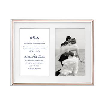 kate spade图片, Kate Spade | new york Rosy Glow Double Invitation Frame商品图片 