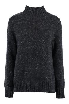 Max Mara | 'S Max Mara High-Neck Long Sleeved Sweater商品图片,
