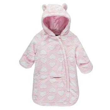 商品S Rothschild & CO | Rothschild Baby Girls Plush Heart Carbag Coat,商家Macy's,价格¥538图片