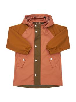推荐Color Block Soft Recycled Nylon Raincoat商品