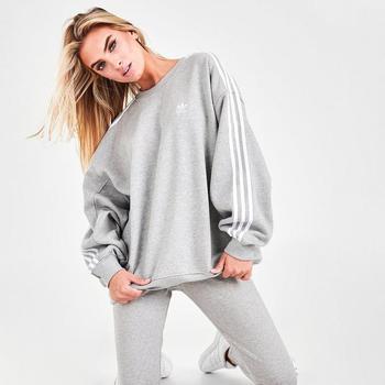 推荐Women's adidas Originals Adicolor Classics Oversized Crewneck Sweatshirt商品