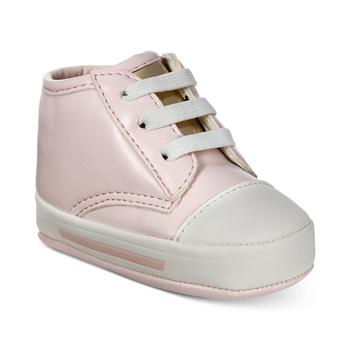 First Impressions | Baby Girls Pink Sneakers, Created for Macy's商品图片,