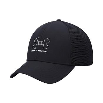 Under Armour | Men's Black Driver Mesh Iso-Chill Flex Hat商品图片,