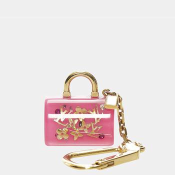 lv多少钱, [二手商品] Louis Vuitton | Louis Vuitton Gold/Pink Speedy Bag Charm Key Chain商品图片 9.5折