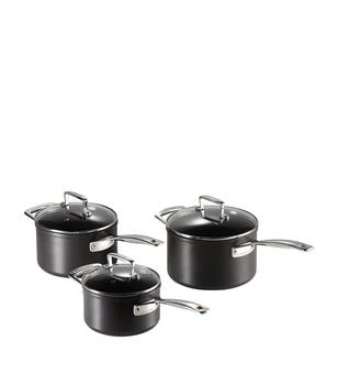 Le Creuset | Toughened Non-Stick Sauce Pans (Set Of 3),商家Harrods HK,价格¥3621