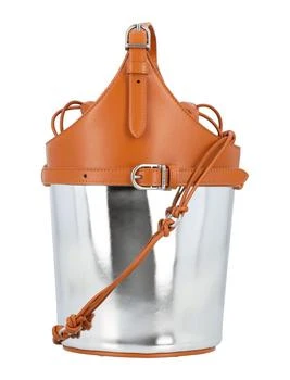 DURAZZI MILANO | DURAZZI MILANO Bicolor bucket bag,商家Baltini,价格¥10472