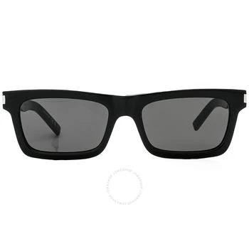 Yves Saint Laurent | Black Rectangular Ladies Sunglasses SL 461 BETTY 001 54,商家Jomashop,价格¥1554