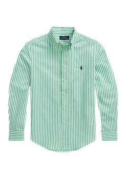 Ralph Lauren | Lauren Childrenswear Boys 8 20 Striped Cotton Poplin Shirt,商家Belk,价格¥209