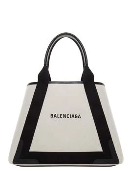 Balenciaga | Balenciaga Navy Cabas Medium Tote Bag 7.3折, 独家减免邮费