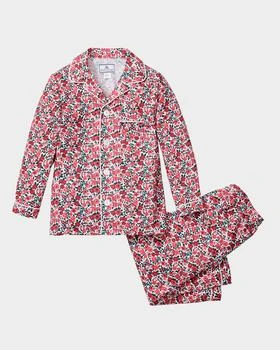 Petite Plume | Boy's Fleurs de Bois Two-Piece Pajama Set, Size 6M-14,商家Neiman Marcus,价格¥440