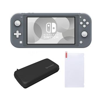 Nintendo | Switch Lite in Gray with Screen Protector & Case商品图片,独家减免邮费