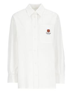 推荐Kenzo Floral Embroidered Long-Sleeved Shirt商品