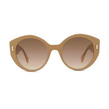 墨镜fendi评价, Fendi | Fendi Eyewear Round Frame Sunglasses商品图片 8.3折