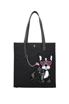 kate spade帆布包, Kate Spade | Shoulder bags Fabric Black商品图片 3.8折