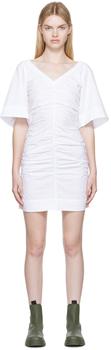 推荐White Ruched Minidress商品