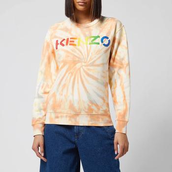 推荐KENZO Women's Kenzo Logo Classic Sweatshirt - Peach商品