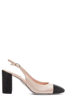 Rene Caovilla | René Caovilla Embellished Square Toe Pumps 5.7折