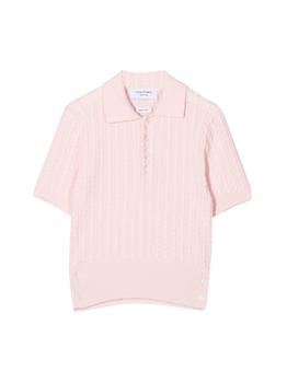 Thom Browne | Thom Browne Cable Knit Polo Shirt商品图片,4.7折