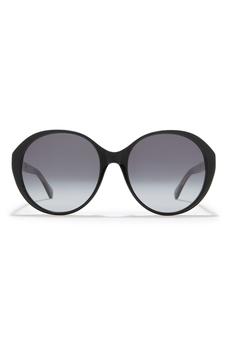 Kate Spade | odetta 58mm round sunglasses商品图片,2.8折起