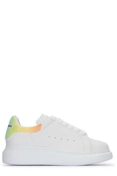 Alexander McQueen | Alexander McQueen Kids Round Toe Lace-Up Sneakers 7.6折