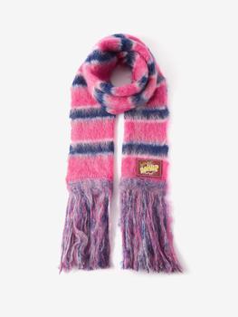 Marni | Striped knitted wool-blend scarf商品图片,