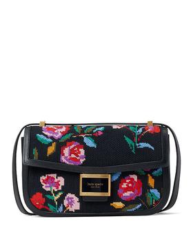 Kate Spade | Katy Autumn Floral Needlepoint Convertible Shoulder Bag商品图片,7折