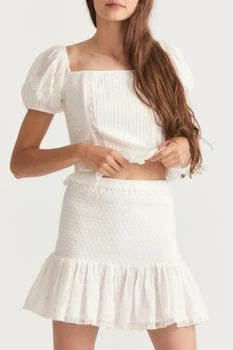 推荐Milla Skirt In True White商品