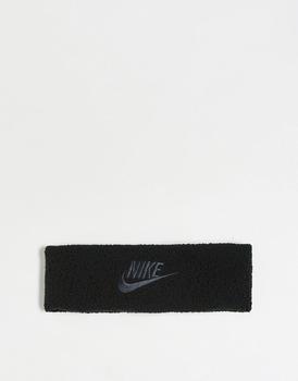 NIKE | Nike Sherpa womens headband in black商品图片,