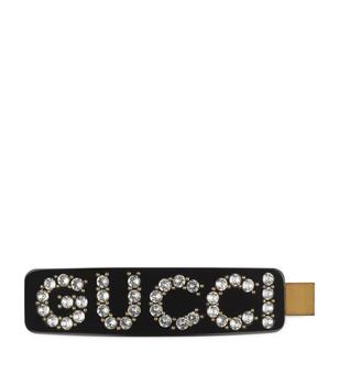 Gucci | Embellished Hair Clip商品图片,独家减免邮费