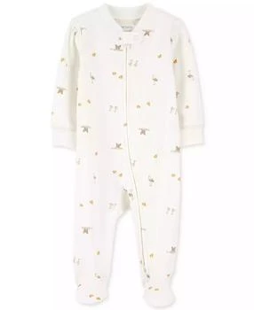 Carter's | Baby Cotton Mini Bird-Print Sleep & Play Pajamas,商家Macy's,价格¥67