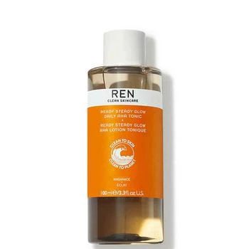 推荐REN Travel Size Clean Skincare Ready Steady Glow Daily AHA Tonic 100ml商品