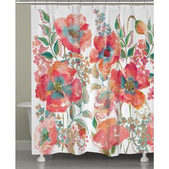 商品Laural Home | Bohemian Popp Shower Curtain,商家Macy's,价格¥1290图片