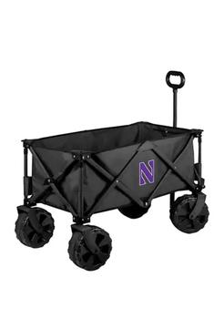 商品ONIVA | NCAA Northwestern Wildcats Adventure Wagon Elite All Terrain Portable Utility Wagon,商家Belk,价格¥5382图片