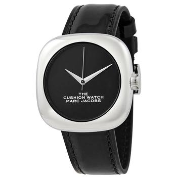 Marc Jacobs | The Cushion Quartz Black Dial Ladies Watch MJ0120179301商品图片,1.9折