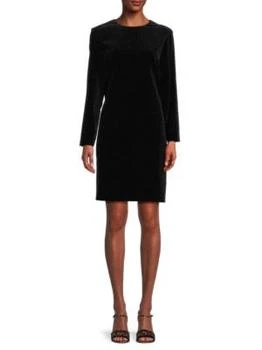 Theory | Wynter Studded Velvet Sheath Dress 3.5折, 满$150享7.5折, 满折