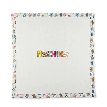 Moschino | Moschino Kids Teddy Bear Printed Fleece Blanket 7.2折