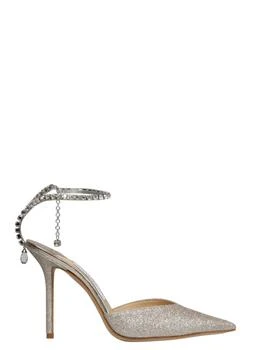 Jimmy Choo | Jimmy Choo Saeda 100 Glitter Pumps 6.7折起, 独家减免邮费