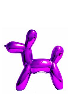商品Plus Purple Mini Balloon Dog Bank - 7.5" Tall图片