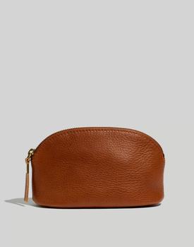 Madewell | The Leather Makeup Pouch商品图片,