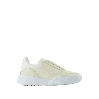 Alexander McQueen | Court Sneakers - Cream/White - Leather,商家The List,价格¥4465