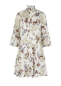 推荐Alexine floral-print cotton dress商品