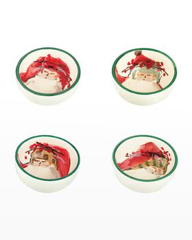 商品Vietri | Old St. Nick Assorted Condiment Bowls, Set of 4,商家Neiman Marcus,价格¥1087图片