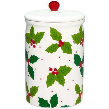 Martha Stewart | Holly Cookie Jar, Created for Macy's商品图片,4.9折×额外7折, 额外七折