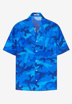 推荐Camouflage Print Short-Sleeved Shirt商品