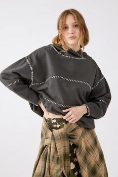 BDG衣服, BDG | BDG Blanket Hoodie Sweatshirt商品图片 5折×额外9.5折, 额外九五折