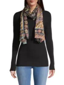product Sciarpa Delhy Linen-Blend Scarf image