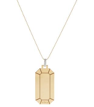 商品EÉRA | Tokyo Big 18kt gold necklace with diamonds,商家MyTheresa,价格¥34345图片