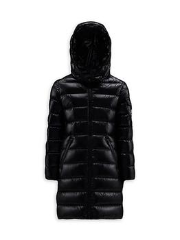 moncler moka, Moncler | Little Girl's & Girl's Moka Hooded Quilted Down Coat商品图片 