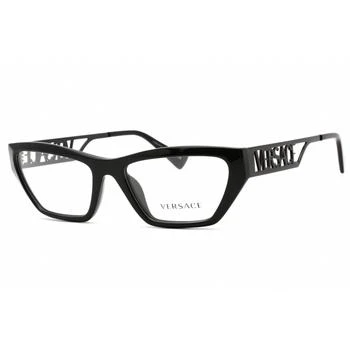 Versace | Versace Women's Eyeglasses - Full Rim Black Plastic/Metal Cat Eye | 0VE3327U 5232 3.5折×额外9折x额外9.5折, 独家减免邮费, 额外九折, 额外九五折