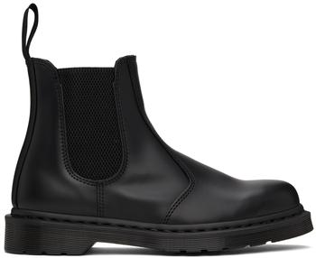 dr. martens切尔西, Dr. Martens | Black 2976 Mono Chelsea Boots商品图片 